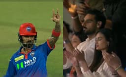 KL Rahul 50 vs GT IPL 2026: Athiya Shetty’s Reaction Goes Viral as DC Star Returns to Form