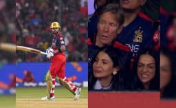 Anushka Sharma’s Emotional Reaction Viral as Virat Kohli Misses 66th IPL Fifty by 1 Run in RCB vs LSG Clash