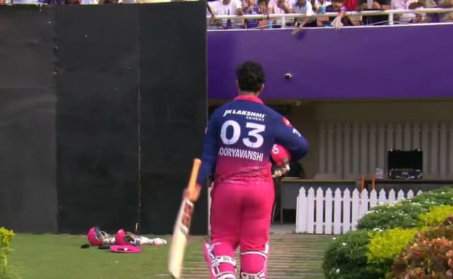 Vaibhav Sooryavanshi 46 Reaction Goes Viral: KKR vs RR IPL 2026 Highlights as Varun Chakravarthy Ends Young Star’s Knock