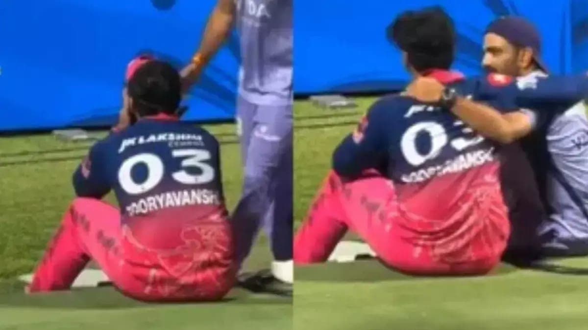 IPL 2026: Vaibhav Sooryavanshi Breaks Down After RR Loss, Emotional Scene Highlights Pressure of Big Stage