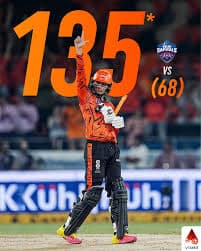 “Abhishek Sharma Hits 135 Not Out in IPL 2026, Enters Orange Cap Race”