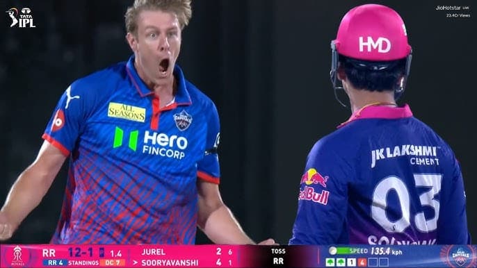 IPL 2026: Aggressive send-off by Jamieson to young batter Suryavanshi sparks debate