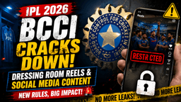 IPL 2026: BCCI Cracks Down on Dressing Room Reels and Social Media Content