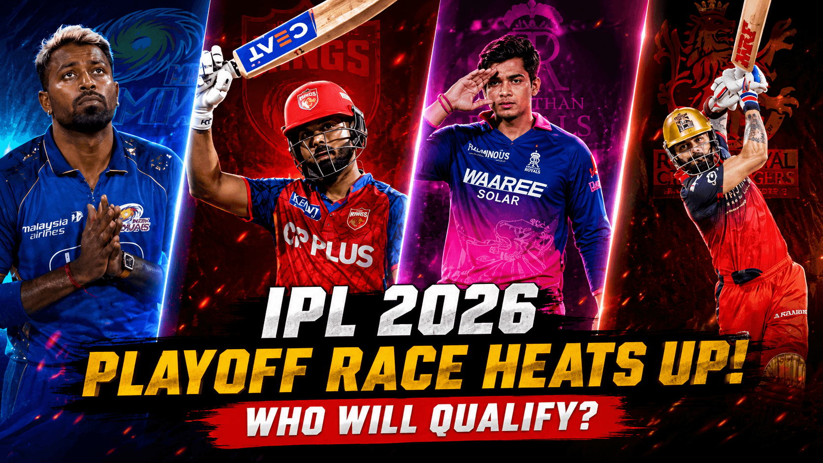 IPL 2026 Playoff Scenarios: Which Teams Are Closest to Qualification?