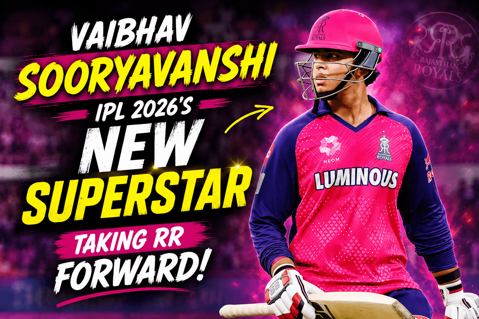Vaibhav Sooryavanshi IPL 2026: Rajasthan Royals’ New Superstar Taking Over the Tournament