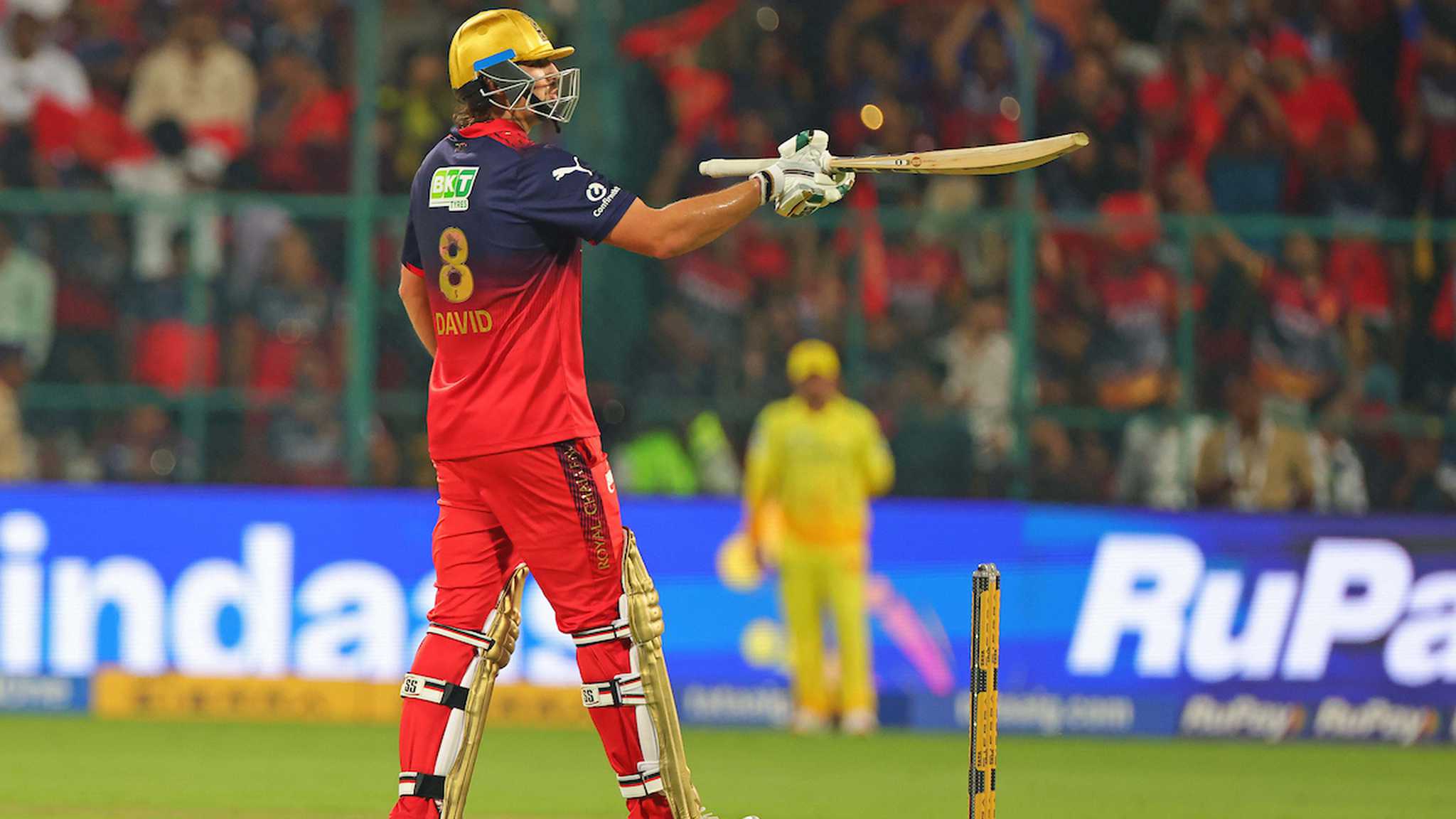 David by Name, Goliath by Trade: Tim David’s Six Storm Powers RCB’s IPL 2026 Dominance